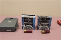 (2) boxes of Federal 12ga shells