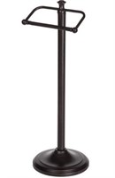 Oil Rubbed Bronze Standing Toilet Paper Holder