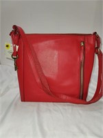 FOSSIL RED PURSE