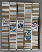 Various Baseball Cards in Large Storage Box