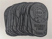 Babcock & Wilcox Security Force Patches