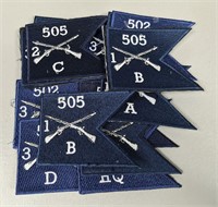 US Army 502/505 Patches