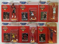 Six Starting Lineup 1995 Basketball Collectibles