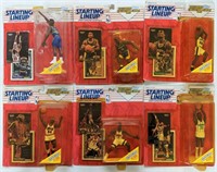 Six Starting Lineup 1993 Basketball Collectibles