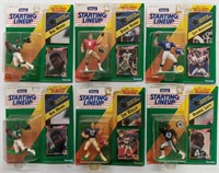 Six Starting Lineup 1992 Football Collectibles