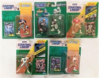 Five Starting Lineup 1990's Football Collectibles