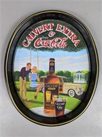 Vintage Calvert Extra & Coke Bar Tray
