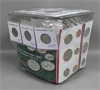 Large Container of U.S. Coins.
