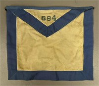 Vintage Masonic Apron