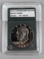 1973-S Eisenhower Dollar Coin
