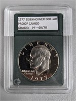 1977 Eisenhower Dollar Coin