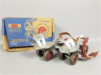Vintage Jet Set Jr. Globe Roller Skates with Box