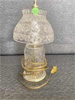 Pretty Small Glass Table Lamp