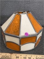 Small Leaded Glass Lamp Shade
