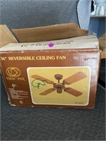 36" Reversible Ceiling Fan Still in Box