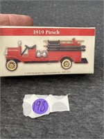 1919 Pirsch Fire Truck Collectible Toy Car