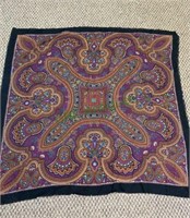 Large paisley ladies scarf - 46x46 inches (793)