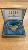 Antique Elgin deluxe men’s wristwatch with the