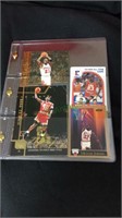 Michael Jordan lot - 11 total cards (1178)
