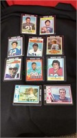 Sports cards - lot of 10 NFL rookies, John