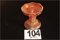 Opalescent Glass Vase 5"