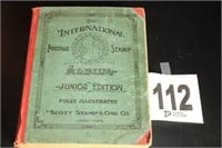1930 International Postage Stamp Album w/ Some