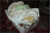 Box Lot of Bed Linens