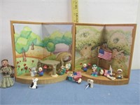 Hallmark Merry Miniatures & Background