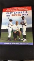 Cal Ripken autograph, play baseball the Ripken