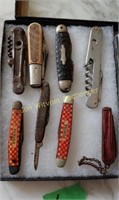 Pocket knives Barlow, Camp King, Purina,
The one
