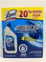 Lysol: Advanced Toilet Bowl Cleaner (4 x 946mL)