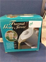 Thermal gravy carafe