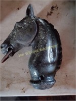 Cast Iron  Horse Head for Post