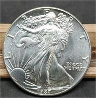 1987 American Silver Eagle, 2nd Year