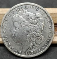 1879-O Morgan Silver Dollar, Choice XF45