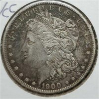 1900-O/CC Morgan Silver Dollar, XF
