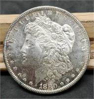 1880-S Morgan Silver Dollar MS63 From Album
