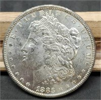 1883-CC Morgan Silver Dollar, MS62 From Album