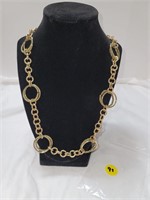 CHARTER CLUB GLD OPNCRL ALL RND NECKLACE