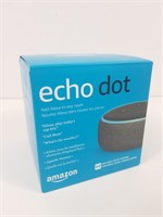 Amazon echo dot: in Black/Dark Grey