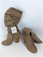 Tall Brown Boots (Size: 8, Ladies)