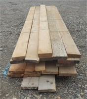Variety of 2" Rough Cut Lumber