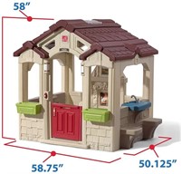 Step2 Charming Cottage Kids Playhouse, Multicolor