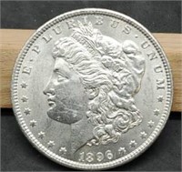 1896 Morgan Silver Dollar MS64
