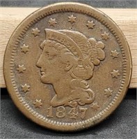 1875 Large Cent 1847