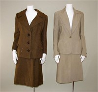 2 Ladies 1950s Suits, As-Is