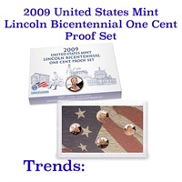 2009-s Lincoln Bicentennial United States Mint One