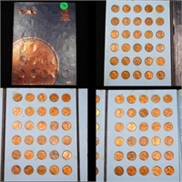 Complete Lincoln Cent Book 1929-1982 90 coins