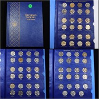 Complete Jefferson Nickel Book 1938-1964 71 coins