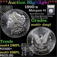 ***Auction Highlight*** 1890-s Morgan Dollar 1 Gra
